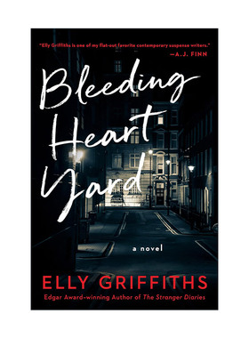 英文原版 Bleeding Heart Yard 跳动的心脏 惊悚悬疑小书 爱伦坡奖得主Elly Griffiths 英文版 进口英语原版书籍
