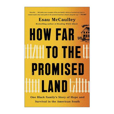 英文原版 How Far to the Promised Land 离应许之地还有多远 美国南部一个黑人家庭的希望与生存故事 英文版 进口英语原版书籍