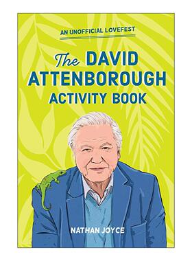英文原版 The David Attenborough Activity Book 大卫·爱登堡游戏活动书 谜题拼图百科知识科普 英文版 进口英语原版书籍