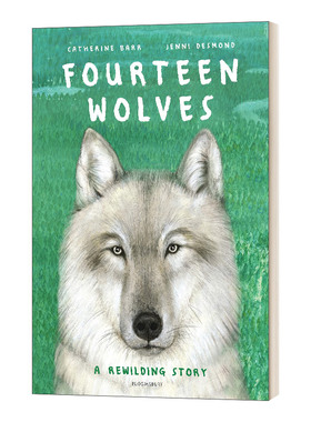 英文原版 Fourteen Wolves 黄石公园的十四只狼 Jenni Desmond 插画 精装绘本 英文版 进口英语原版书籍