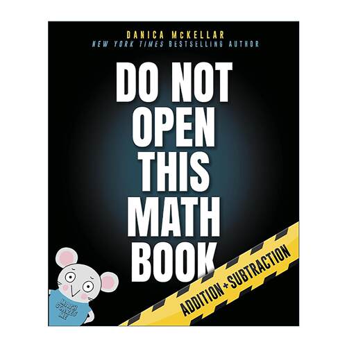 英文原版 Do Not Open This Math Book 不要打开这本数学书 加减法 儿童趣味学习工具书 英文版 进口英语原版书籍