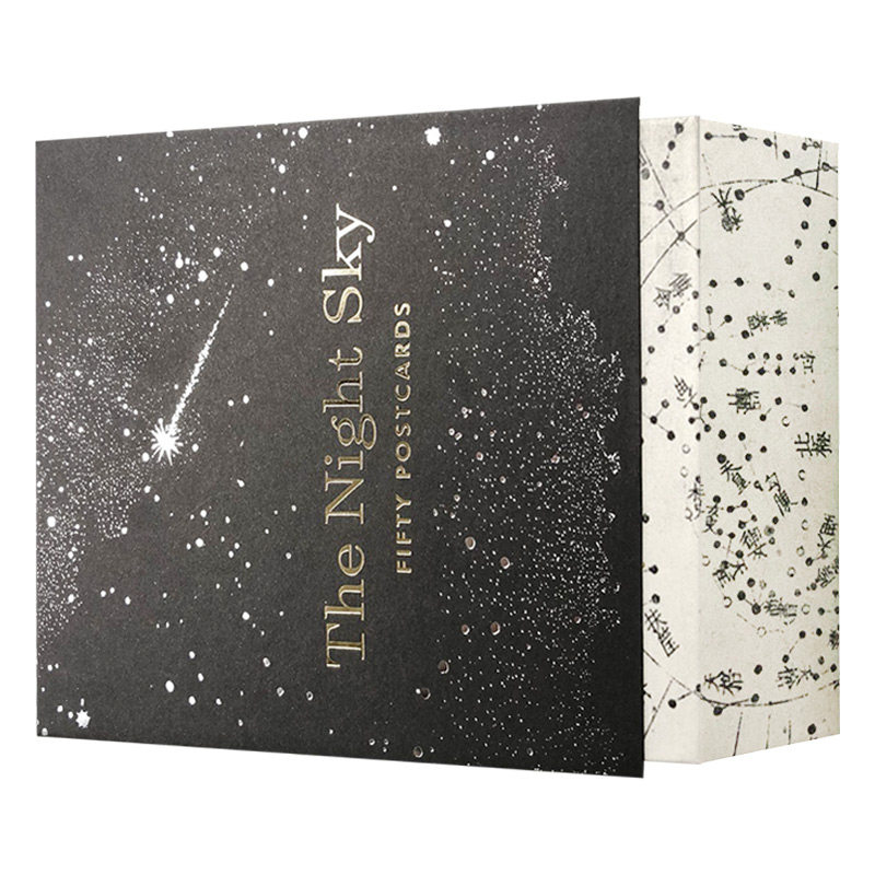 夜空 50张明信片 The Night Sky: Fifty Postcards 英文原版艺术明信片进口书