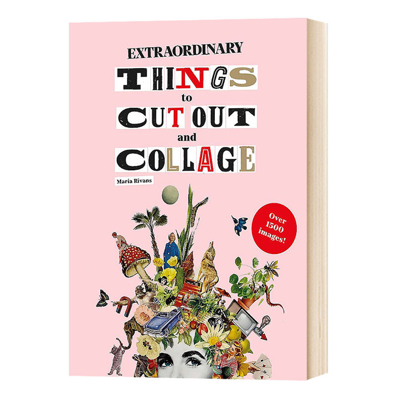 剪裁和拼贴的非凡事物 Extraordinary Things to Cut Out and Collage 英文原版艺术读物 进口英语书籍