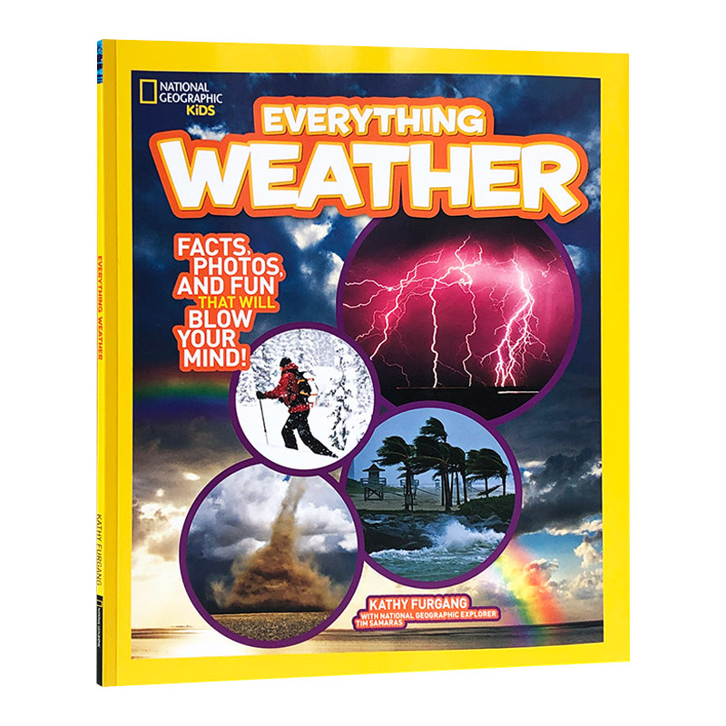 国家地理儿童版百科书 天气 national geographic kids everything