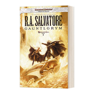 Drizzt 进口英语书籍 奇幻小说 龙与地下城 Legend 无冬城系列1 Saga Neverwinter 英文原版 Gauntlgrym Book 冈特格瑞姆