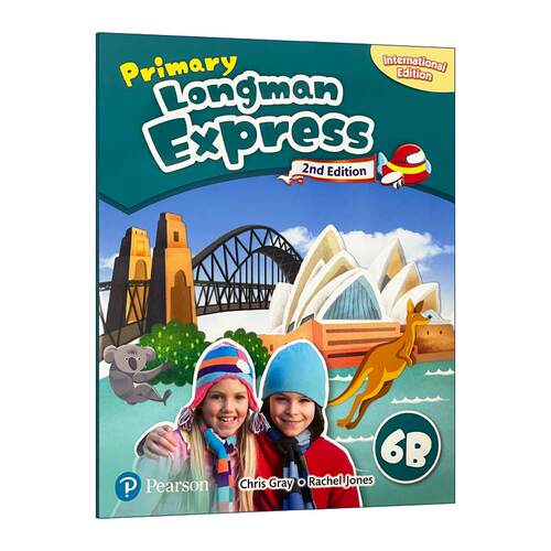 英文原版 Primary Longman Express 6B 朗文PLE小学英语六年级下册  主课本 英文版 进口英语原版书籍