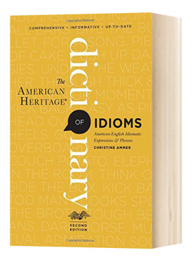 美国传统习惯用语词典 第2版 The American Heritage Dictionary of Idioms 英文原版语法查询工具书 进口英语书籍