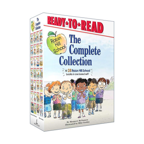 英文原版 Robin Hill School the Complete Collection一年级的小豆包 Ready to Read准备阅读系列28册全集盒装 Margaret McNamara