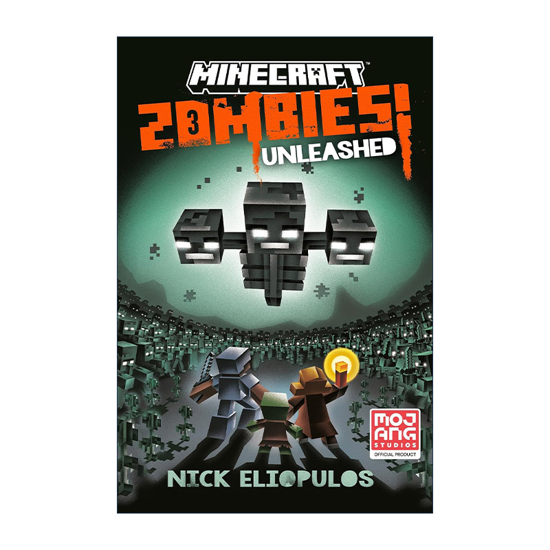 英文原版 Minecraft Zombies Unleashed! 我的世界21 僵尸释放 官方小说 英文版 进口英语原版书籍