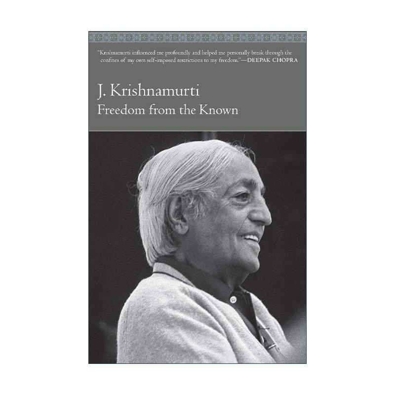 英文原版 Freedom from the Known 重新认识你自己 克里希那穆提 英文版 进口英语原版书籍