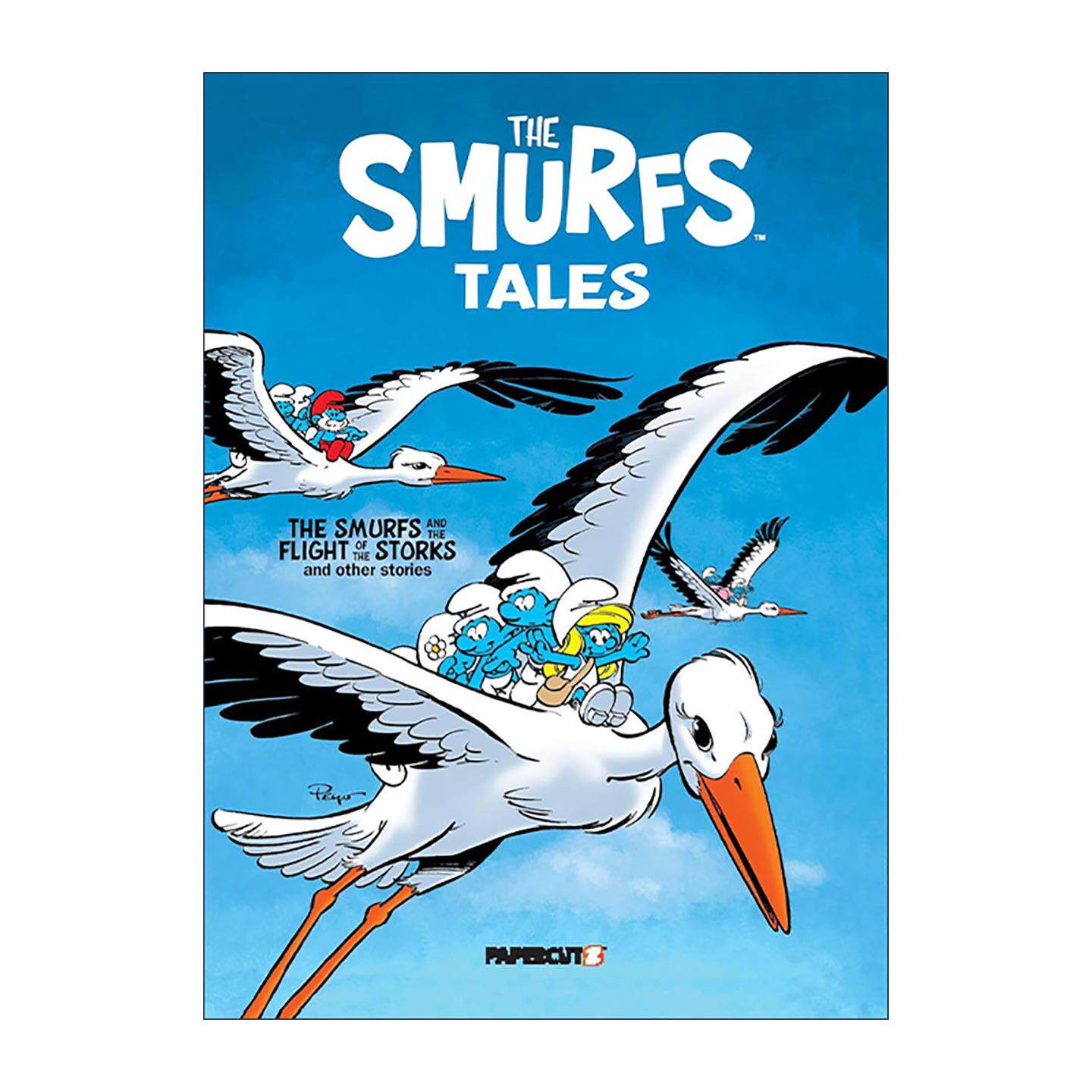 英文原版 The Smurfs Tales 14 蓝精灵故事卷14 图像小说 英文版 进口英语原版书籍