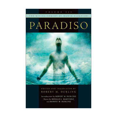 英文原版 The Divine Comedy of Dante Alighieri 但丁神曲 卷三 Robert Durling译文 英意双语对照版 英文版 进口英语原版书籍