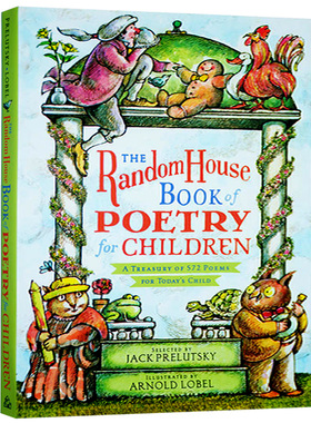 兰登儿童插画诗歌集 The Random House Book of Poetry for Children 英文原版儿童文学 凯迪克奖 青蛙和蟾蜍插画家 Arnold Lobel