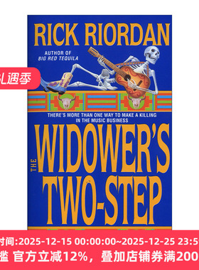 英文原版 The Widower's Two-Step Tres Navarre 02 特雷斯纳瓦荷系列2 鳏夫的两步棋 惊悚悬疑小说 Rick Riordan进口英语原版书籍