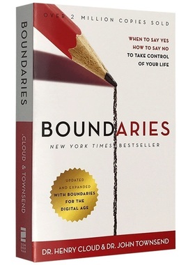 过犹不及 如何建立你的心理界线 Boundaries 英文原版心理学读物 进口英语书籍 Henry Cloud John Townsend著作