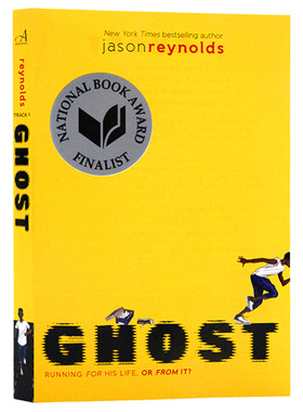 田径队系列 幽灵 Ghost 杰森雷诺兹 英文原版儿童小说Jason Reynolds 进口书籍