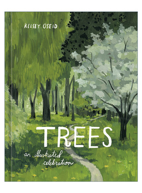 Trees 树鉴 树木图鉴 精装插图 当我们看星星时,我们看见了什么作者Kelsey Oseid