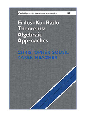 Erdos Ko Rado Theorems Algebraic Approaches 关于Erdos Ko Rado型定理 代数方法 精装 剑桥高等数学研究系列 英文原版数学读物