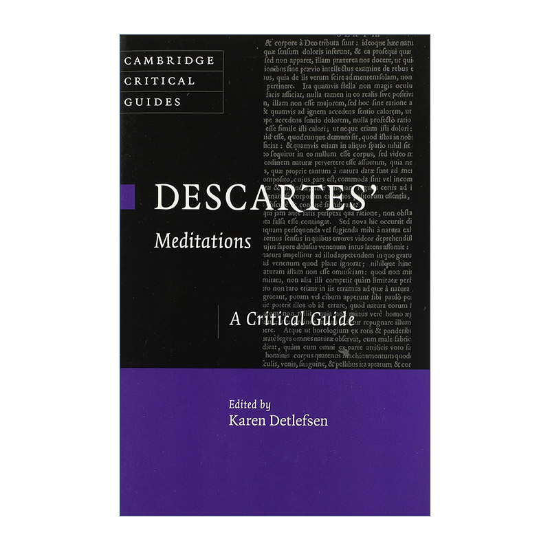 英文原版 Descartes' Meditations 笛卡尔 沉思录 剑桥批评导读系列 英文版 进口英语原版书籍
