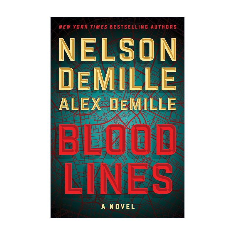 英文原版 Blood Lines 血线 陆军刑事调查局特工系列 内尔森·德米勒 惊悚悬疑小说 英文版 进口英语原版书籍