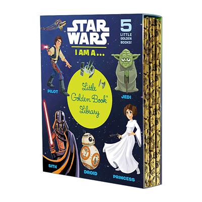 英文原版 Star Wars I Am a Little Golden Book Library 星球大战 我是 5册盒装套装 兰登书屋精装小金书 英文版进口英语原版书籍