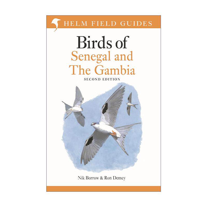 英文原版 Field Guide to Birds of Senegal and The Gambia 塞内冈比亚鸟类野外指南 英文版 进口英语原版书籍