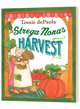 Strega Nona's Harvest 巫婆奶奶的收获 凯迪克大奖 英文原版儿童绘本 进口英语书籍