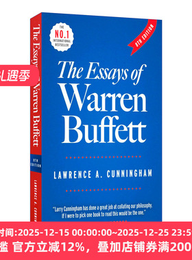 英文原版 The Essays of Warren Buffett 巴菲特致股东的信 英文版 进口英语原版书籍