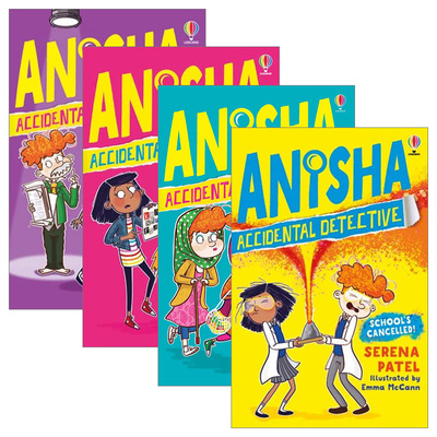 Anisha, Accidental Detective 意外的侦探阿妮莎4册