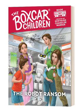 The Robot Ransom 机器人赎金 棚车少年系列147 The Boxcar Children Mysteries 精装 英文原版儿童读物  进口英语书籍