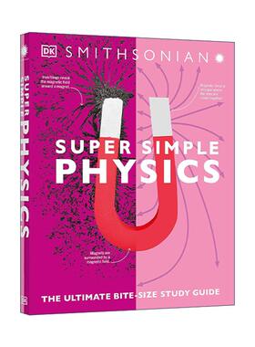 英文原版 Super Simple Physics 简易物理学 DK科普百科学习指南 英文版 进口英语原版书籍