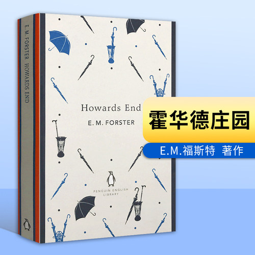 霍华德庄园 Howards End 英文原版福斯特长篇小说代表作 英文版同名电影原著小说  Penguin Classics 企鹅经典