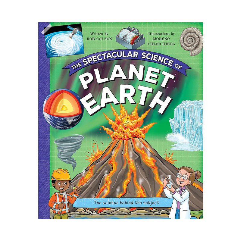 英文原版 The Spectacular Science of Planet Earth 壮观的地球科学 精装科普绘本 英文版 进口英语原版书籍