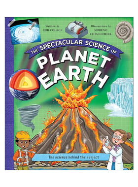 英文原版 The Spectacular Science of Planet Earth 壮观的地球科学 精装科普绘本 英文版 进口英语原版书籍