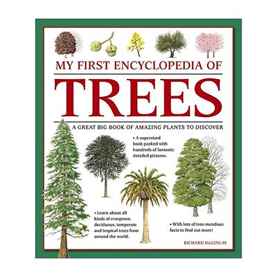 英文原版 My First Encyclopedia Of Trees 树百科 儿童科普 英文版 进口英语原版书籍