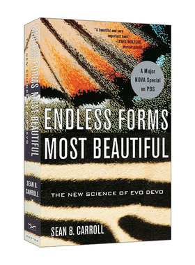 英文原版 Endless Forms Most Beautiful无尽之形最美 进化发育生物学的新科学 生物体的形状是如何由基因产生的 进口英语原版书籍