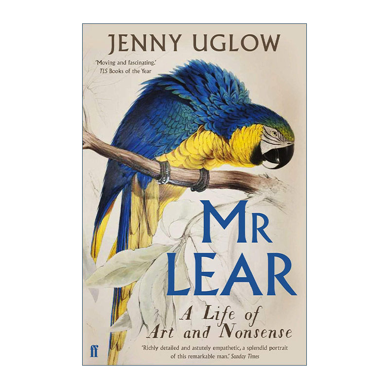 英文原版 Mr Lear 爱德华·利尔 艺术和荒唐的一生 英文版 进口英语原版书籍