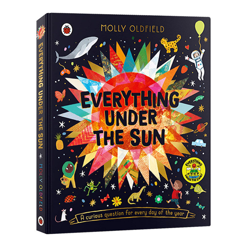 Everything under the sun 太阳底下的万物 精装 英文原版儿童百科知识绘本 科普读物图画书 太阳下的生物 进口英语书籍