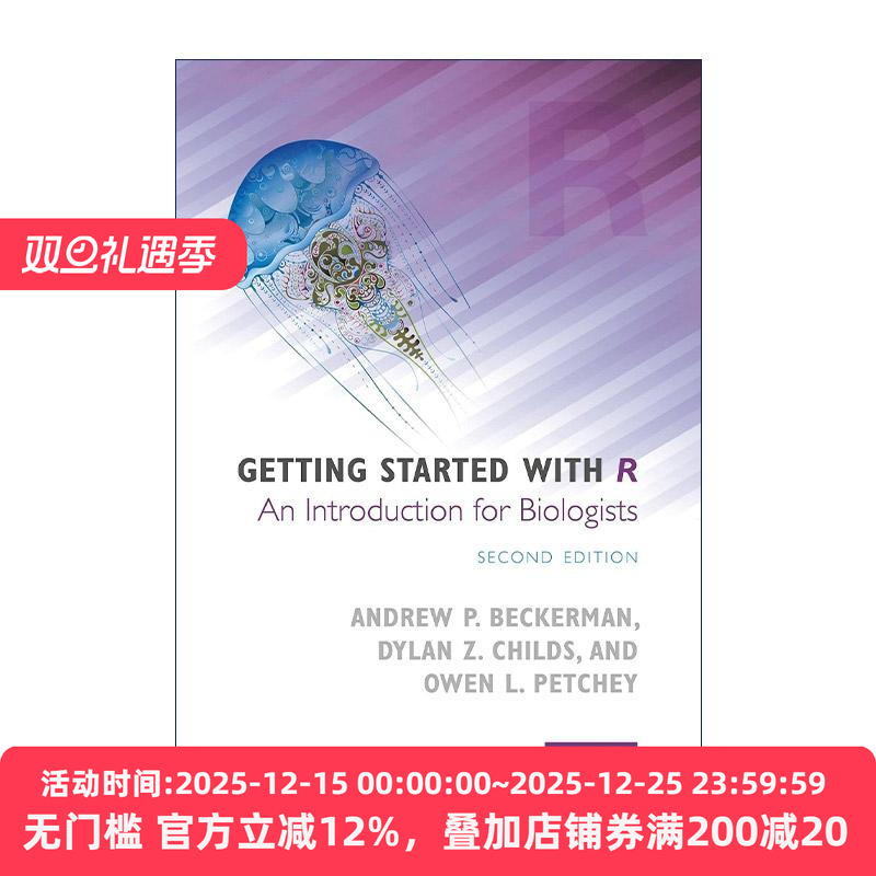 英文原版 Getting Started with R 生物学家的R入门书 英文版 进口英语原版书籍