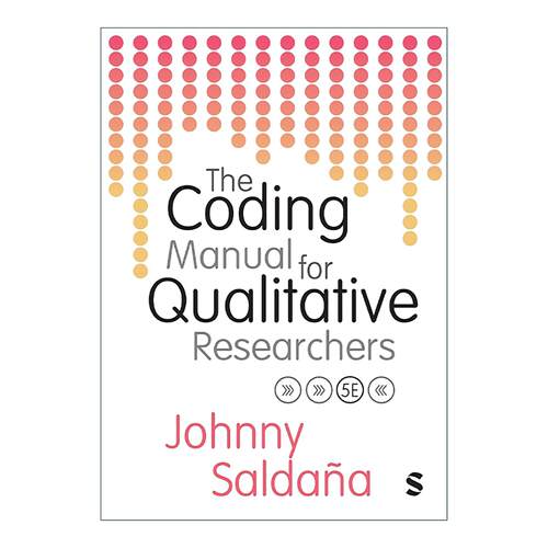 英文原版 The Coding Manual for Qualitative Researchers 质性研究编码手册 约翰尼·萨尔达尼亚 第五版 进口英语原版书籍