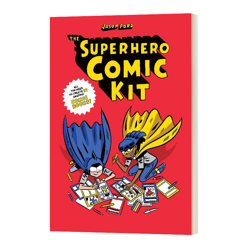 The Superhero Comic Kit 超级英雄漫画工具包