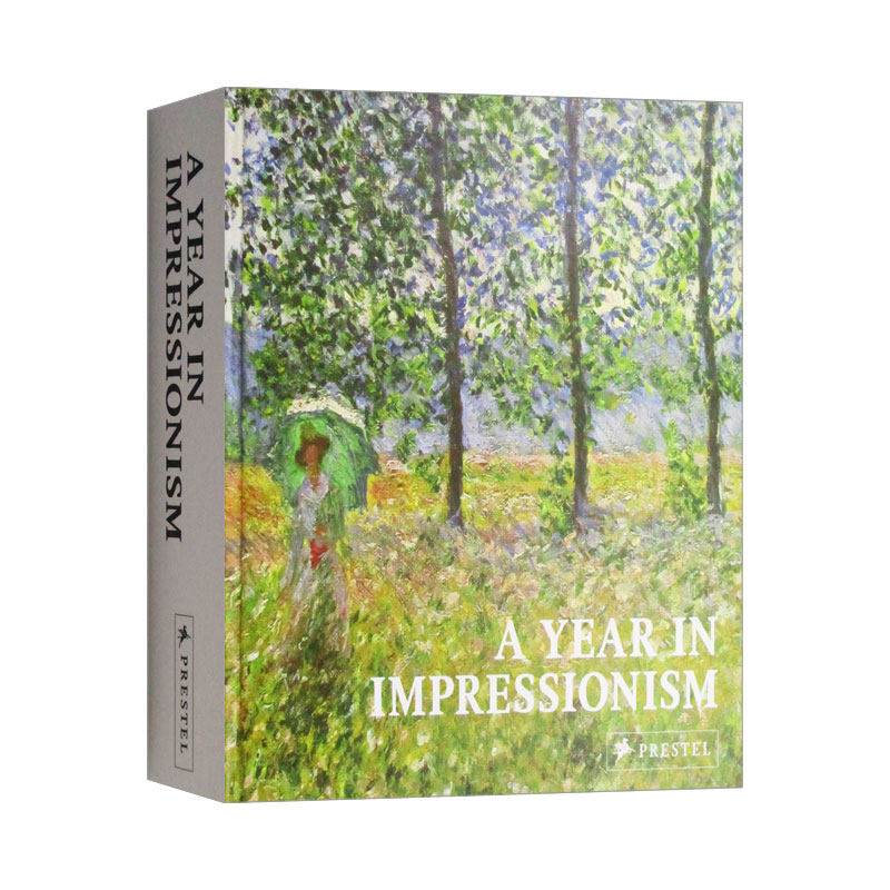 英文原版 A Year in Impressionism 一整年都是印象派 精装 365幅经典画作 英文版 进口英语原版书籍