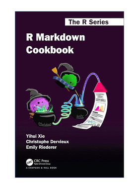 R Markdown Cookbook R Markdown技巧图书 谢益辉 中国R语言会议发起人