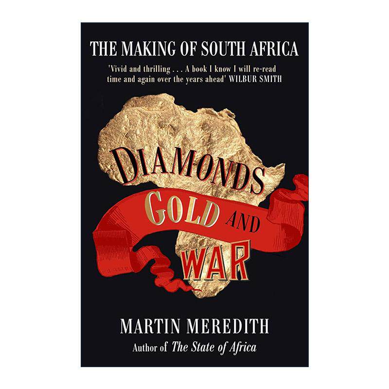 英文原版 Diamonds Gold and War 钻石 黄金与战争 英国人 布尔人和现代南非的形成 英国历史学家马丁·梅雷迪斯 进口英语原版书籍