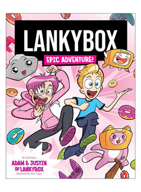 英文原版 Lankybox Epic Adventure 传奇冒险 油管知名频道LankyBox二人组漫画 英文版 进口英语原版书籍