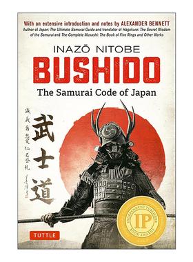 英文原版 Bushido 武士道 新渡户稻造 日本武士法典 Tuttle 精装 英文版 进口英语原版书籍