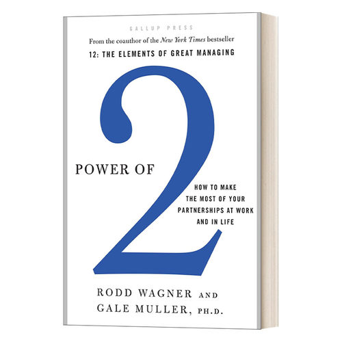 英文原版 Power of 2 How to Make the Most of Your Partnerships at Work and in Life 2的力量 精装 英文版 进口英语原版书籍