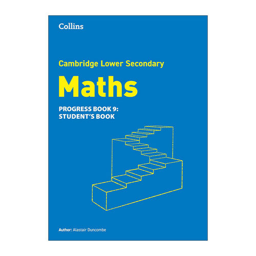 英文原版 Cambridge Lower Secondary Maths Progress Book Student's Book 9 柯林斯剑桥国际初中数学进阶练习册9 第二版 英文版