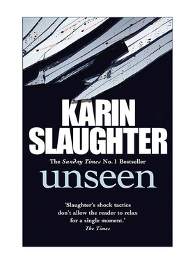 英文原版 Unseen 隐瞒 卡琳·斯劳特Karin Slaughter 特伦特探员系列7 同名美剧原著 畅销推理悬疑小说 英文版 进口英语原版书籍