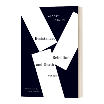 Resistance Rebellion and Death 反抗 反叛和死亡 Albert Camus 加缪 英文原版文学读物 进口英语书籍